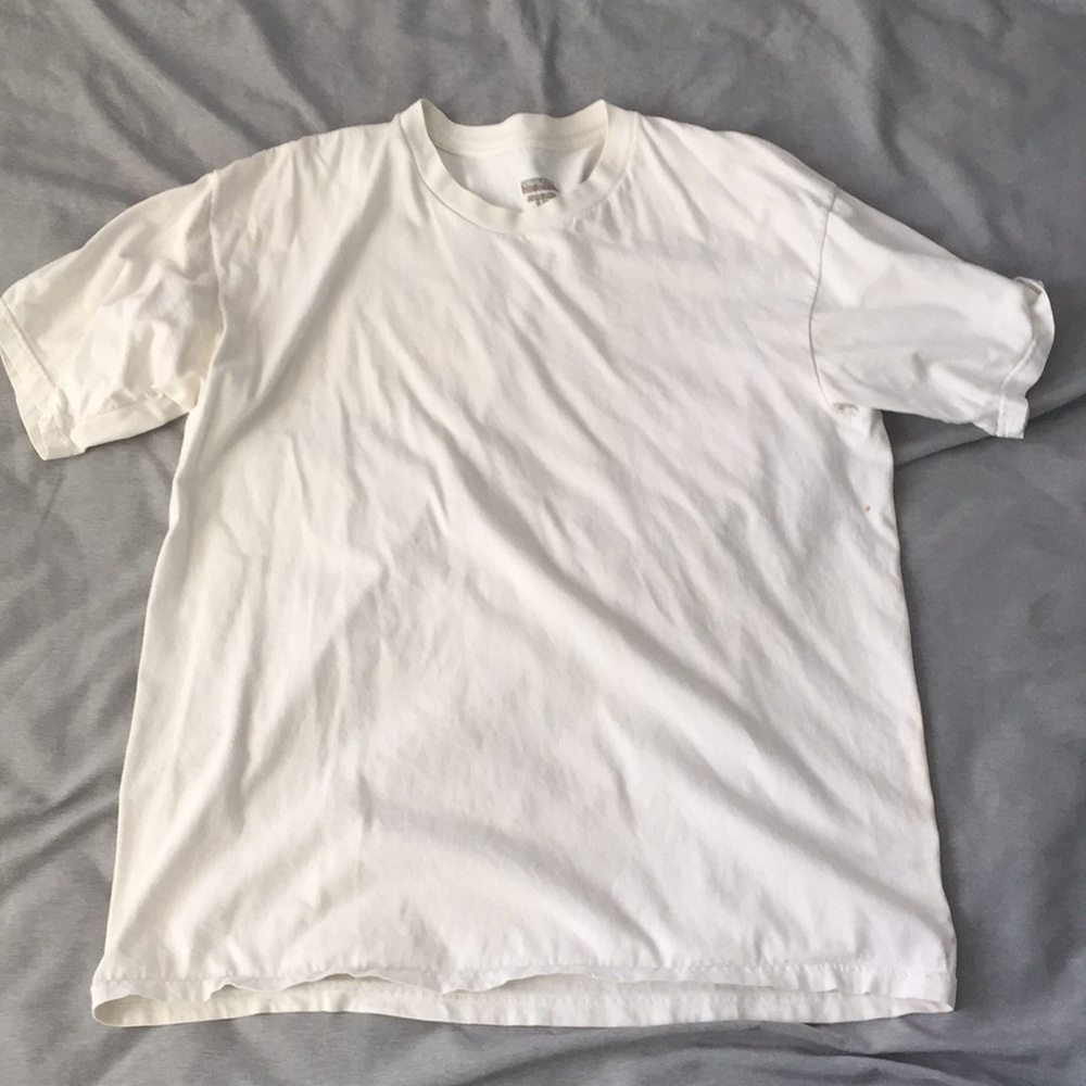 White Tee Shirt Kirkland XL